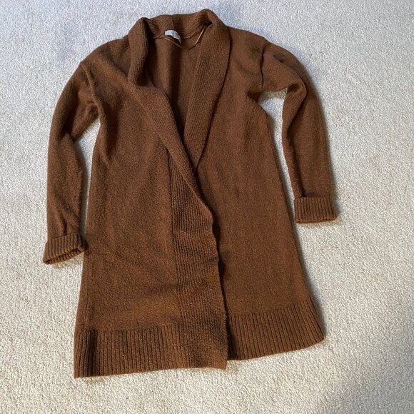 3 Loft Cardigans Gray, Brown , Beige Size xs - Picture 4 of 5